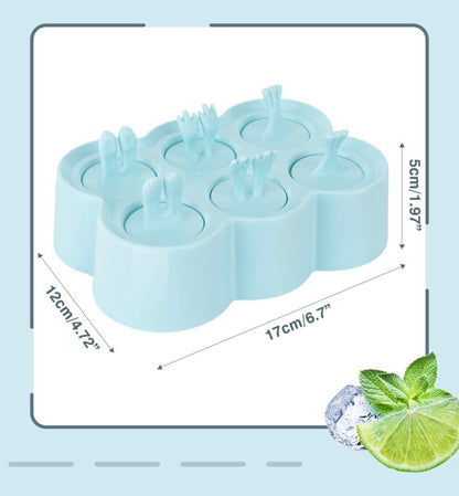 Mini moldes para helados sin BPA