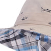 Sombrero de sol reversible 6-18M