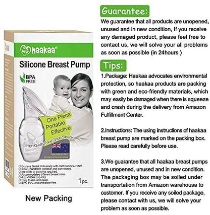 Haakaa - Bomba de pecho manual (4oz)