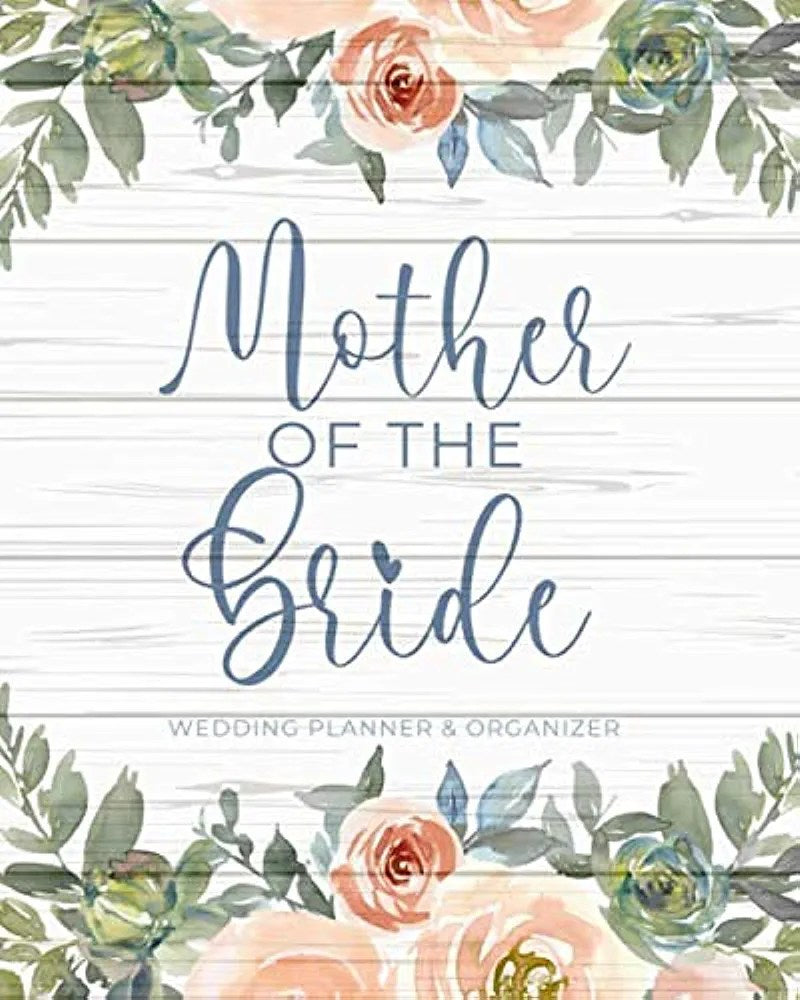 Cuaderno organizador y planificador de bodas de la madre de la novia: organizador esencial de bodas