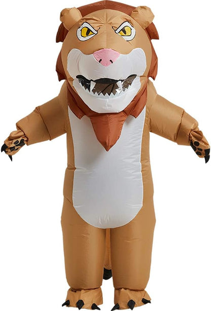 One Casa- Disfraz inflable de cuerpo completo Lion Air Blow up