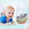 Baby Favorite- Juguetes de Baño con Taza Apilable, botes