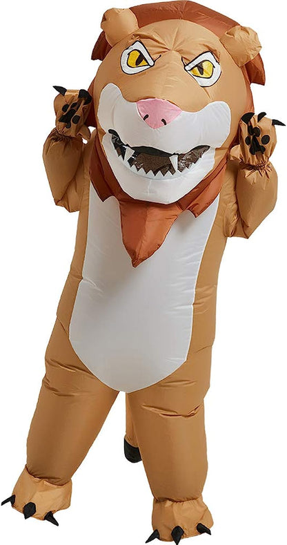 One Casa- Disfraz inflable de cuerpo completo Lion Air Blow up