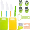 Juego de cocina seguro para niños, 13 piezas
