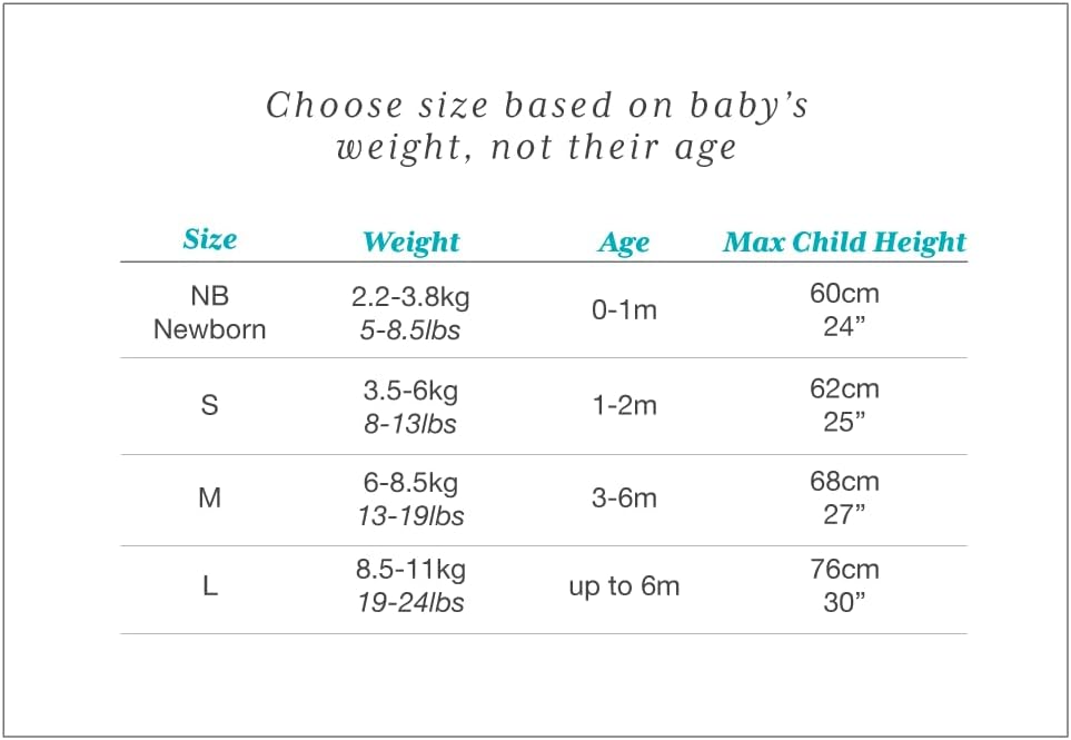 Love to Dream- Manta envolvente celeste claro, Talla 1-3 meses de 1.0 TOG