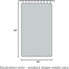 Cortinas opacas para dormitorio infantil, estrellas