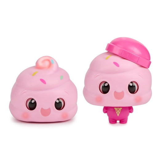 My Squishy Little Ice Cream - Muñeca interactiva coleccionable con accesorios