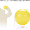 PlayMaty Ball Pool Pit Balls - Sin ftalatos Sin BPA 6 colores Bolas de plástico oceánicas para niños