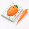 wyh-Cuadernos de diario para niños, zanahoria