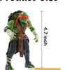 BELOH- Tortugas Ninja , figuras de acción (4 piezas de 4.7 pulgadas)