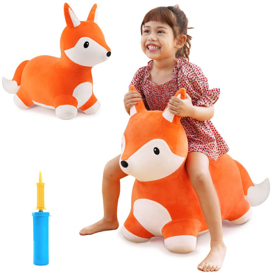 iPlay, iLearn Bouncy Pals - Caballo de salto de zorro
