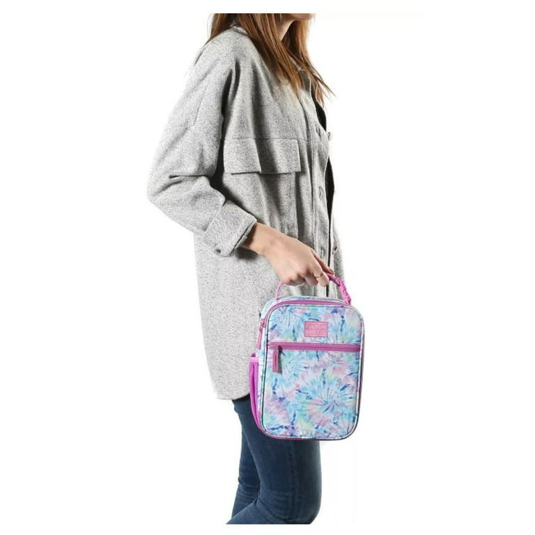 Bolsa de almuerzo vertical aislada bolsa de Fulton - teñido anudado starstruck