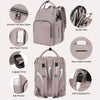 Mochila para pañales VANKEAN con cambiador portátil