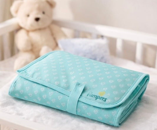PAMPERS Cambiador Portátil Compacto Plegable para Viajes