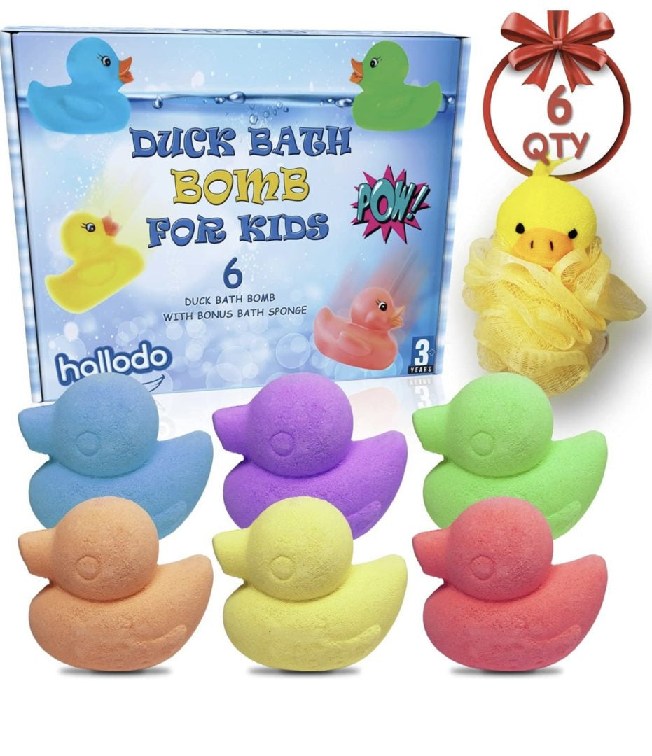 Bombas para baño patitos