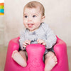 Bumbo Asiento de suelo para bebé, rosa claro