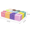 Falimottype Baby Block 12 PCS Bloques de construcción suaves para niños pequeños