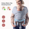 Momcozy Fular portabebés, fácil de llevar para bebés