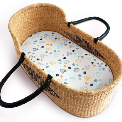 COSMOPLUS Juego de sábanas de moisés – Paquete de 2