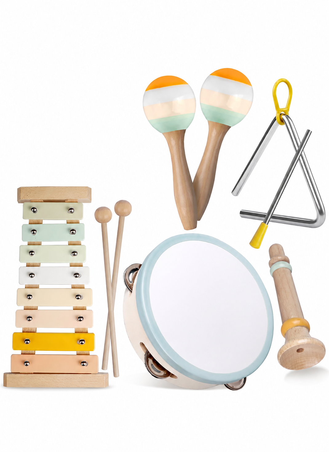 Juguetes Montessori de madera para niños pequeños