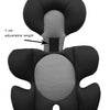 Almohada de soporte Comfty cómodo para cochecito y asiento para bebé (oso negro)