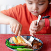 Juego de cubiertos de acero inoxidable para niños