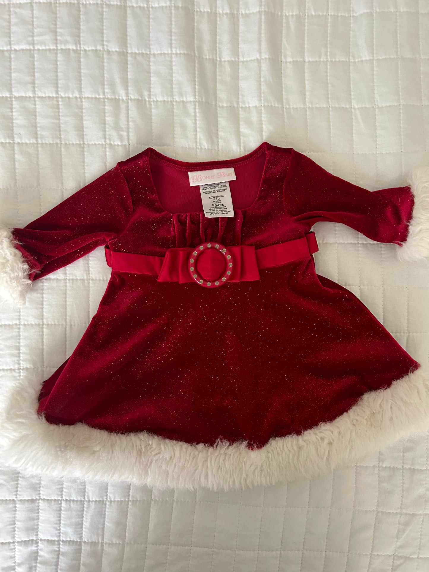 Vestido navidad 3-6 meses