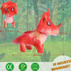 Dinosaurio Triceratops interactivo para niños