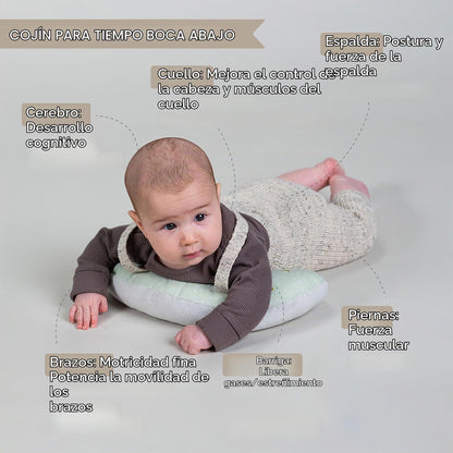 Taf Toys Libro arrugado de doble cara y juguete de apoyo, 0-6 meses