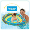 SwimSchool- Asiento ajustable de tela BabyBoat, azul