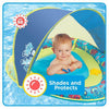 SwimSchool- Asiento ajustable de tela BabyBoat, azul