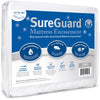 Funda SureGuard Mattress Encasement de seis lados con cremallera, 100 % impermeable, queen