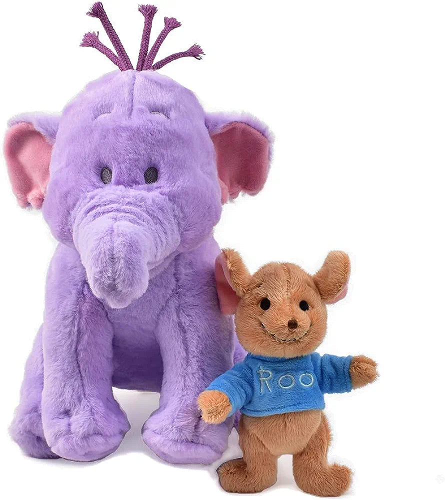 Disney store-Heffalump Lumpy and Roo Peluche - Elefante Canguro Peluche