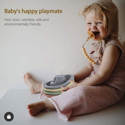 Baby Favorite- Juguetes de Baño con Taza Apilable, botes