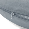 Cojín para reposacabezas inflable, gris