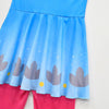 Trolls- Disfraz de princesa Poppy para niños con peluca, 4-6T