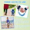 Fruitful Party-  Mochila de mounstruo para niños pequeños con cinturón de seguridad, azul