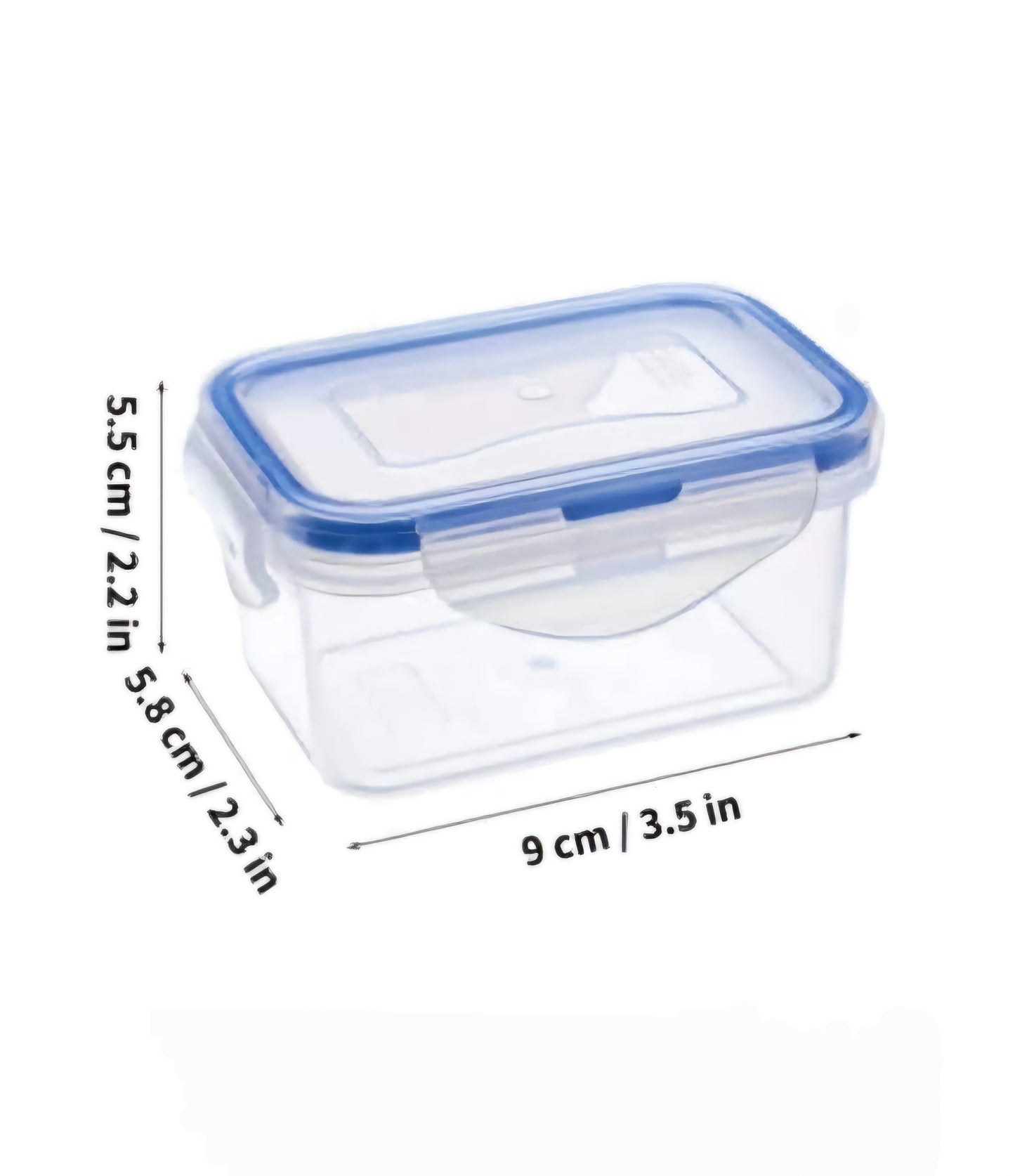 Easylock-Contenedores de plástico para almacenar alimentos de 6 oz