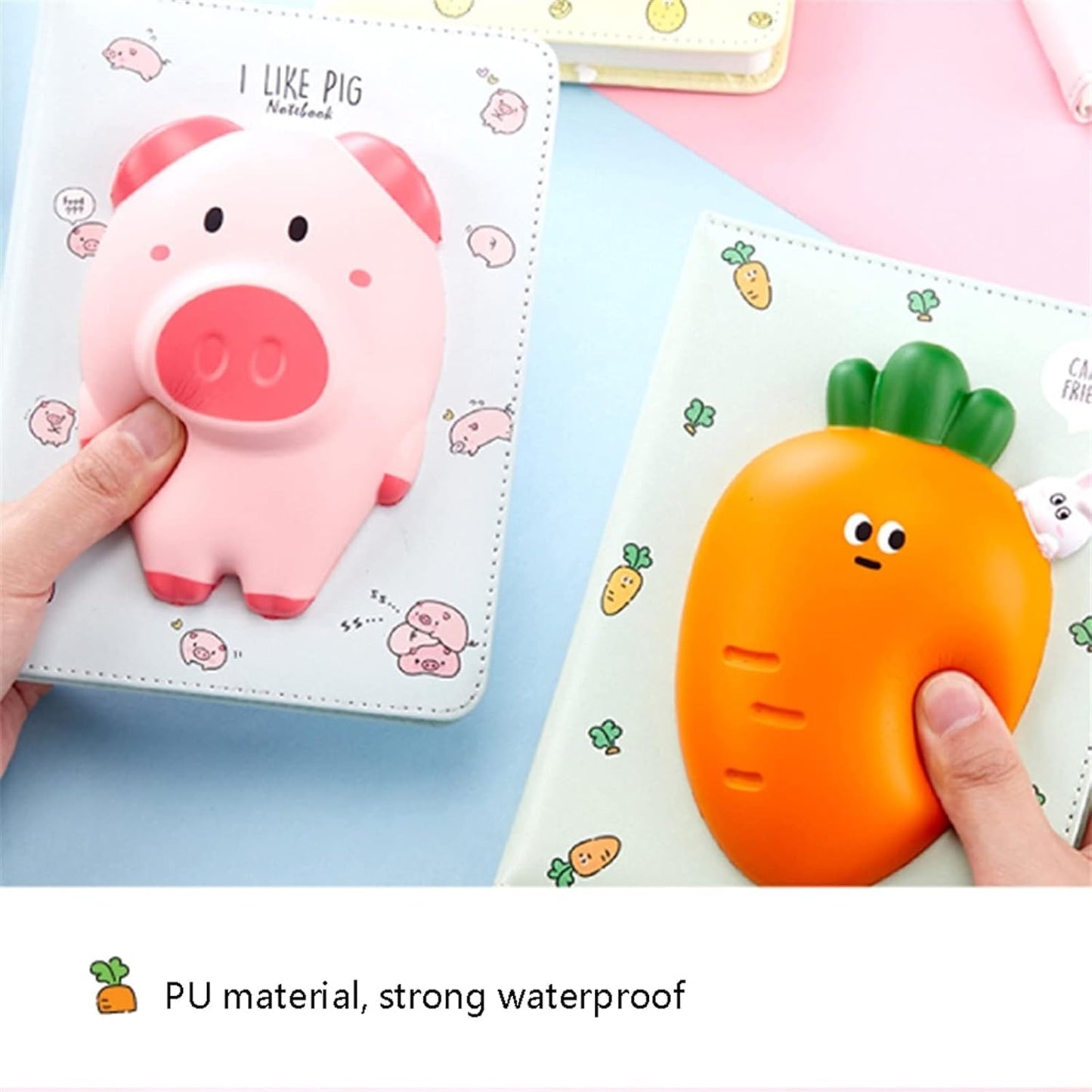 wyh-Cuadernos de diario para niños, zanahoria