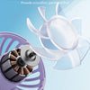 SWEETFULL- Mini ventilador portátil potente, de mano recargable, 3 velocidades