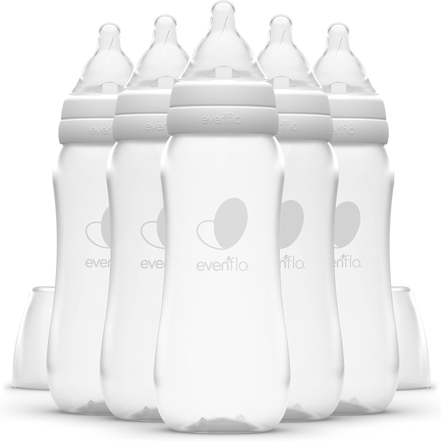 Evenflo Feeding Premium Proflo Venting Balance Plus - Biberones de cuello estándar para bebés, set de 5