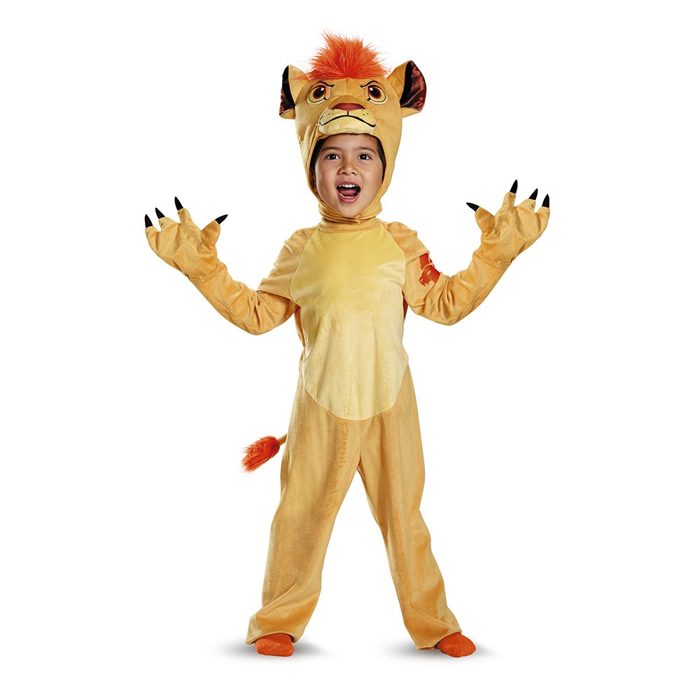 Disguise-Disfraz de lujo para niños pequeños de la Guardia del León de Kion de Disney Junior, S (2T)