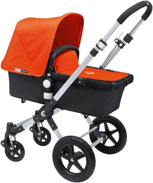 Set de telas a medida Bugaboo Cameleon3 Canvas, color Mandarina