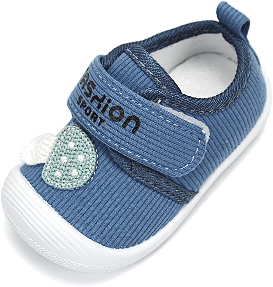 Zapatos para bebés, antideslizantes, ligeros-Hongo Talla 19