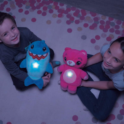 Star Belly Dream Lites- Peluche tiburón Que proyecta un Cielo de Estrellas de Colores en la habitación.