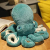 Pulpo de peluche de 11.8 pulgadas, verde