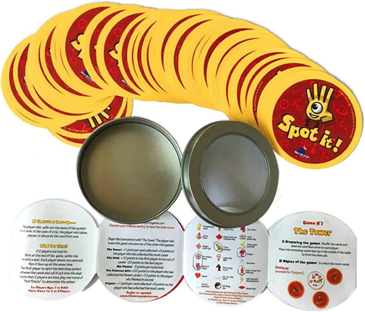 SPOT IT-Juego de cartas