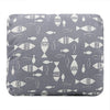 Almohada de lactancia para brazo, diseño peces