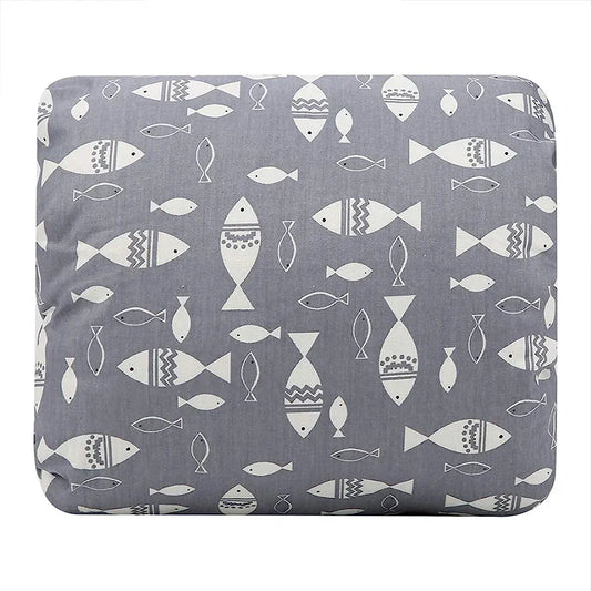 Almohada de lactancia para brazo, diseño peces