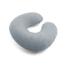 Cojín para reposacabezas inflable, gris